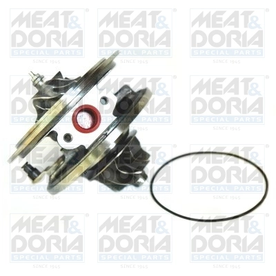 Core assembly, turbocharger